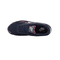 Nike Sneakers Air Max 90 Premium Printed Canvas Dark Blue White Multicolor