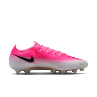 Nike Mercurial Vapor 17 Elite (AG) Kunstgras Voetbalschoenen Felroze Wit Zwart