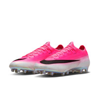 Nike Mercurial Vapor 17 Elite (AG) Kunstgras Voetbalschoenen Felroze Wit Zwart