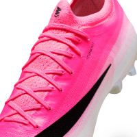 Nike Mercurial Vapor 17 Elite (AG) Kunstgras Voetbalschoenen Felroze Wit Zwart