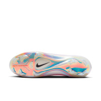 Nike Mercurial Vapor 17 Elite (FG) Gras Voetbalschoenen Felroze Wit Zwart