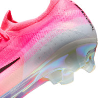 Nike Mercurial Vapor 17 Elite (FG) Gras Voetbalschoenen Felroze Wit Zwart