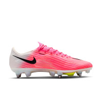 Nike Zoom Mercurial Superfly 11 Elite (SG) IJzeren-Nop Voetbalschoenen Felroze Wit Zwart