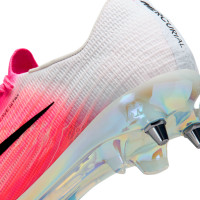 Nike Zoom Mercurial Superfly 11 Elite (SG) IJzeren-Nop Voetbalschoenen Felroze Wit Zwart