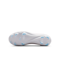 Nike Mercurial Vapor 17 Pro (FG) Gras Voetbalschoenen Kids Felroze Wit Zwart
