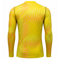Nike Dri-FIT Gardien VI Long Sleeve Goalkeeper Shirt Light Yellow Black