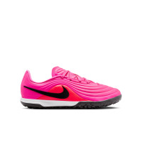 Nike Tiempo Academy Maestro (TF) Turf Voetbalschoenen Felroze Zwart