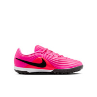 Nike Tiempo Academy Maestro (TF) Turf Voetbalschoenen Felroze Zwart
