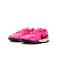 Nike Tiempo Academy Maestro (TF) Turf Voetbalschoenen Felroze Zwart