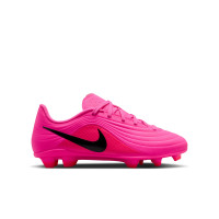 Nike Tiempo Maestro Club (MG) Gras / Kunstgras Voetbalschoenen Kids Felroze Zwart