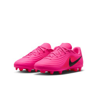 Nike Tiempo Maestro Club (MG) Gras / Kunstgras Voetbalschoenen Kids Felroze Zwart
