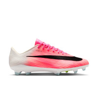 Nike Zoom Mercurial Superfly 11 Pro (FG) Gras Voetbalschoenen Felroze Wit Zwart