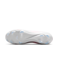 Nike Mercurial Vapor 17 Pro (FG) Gras Voetbalschoenen Felroze Wit Zwart
