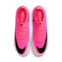 Nike Mercurial Vapor 17 Pro (FG) Gras Voetbalschoenen Felroze Wit Zwart