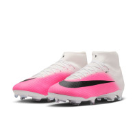 Nike Mercurial Superfly 11 Academy (MG) Gras / Kunstgras Voetbalschoenen Felroze Wit Zwart
