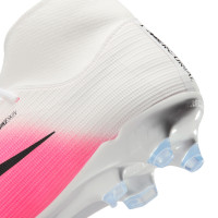 Nike Mercurial Superfly 11 Academy (MG) Gras / Kunstgras Voetbalschoenen Felroze Wit Zwart