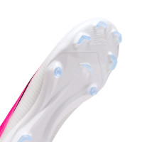Nike Mercurial Vapor 17 Academy (MG) Gras / Kunstgras Voetbalschoenen Felroze Wit Zwart