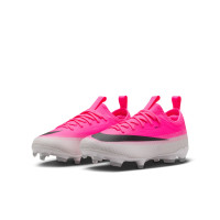 Nike Mercurial Vapor 17 Academy (MG) Gras / Kunstgras Voetbalschoenen Kids Felroze Wit Zwart