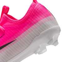 Nike Mercurial Vapor 17 Academy (MG) Gras / Kunstgras Voetbalschoenen Kids Felroze Wit Zwart