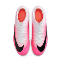 Nike Mercurial Superfly 11 Club (MG) Gras / Kunstgras Voetbalschoenen Felroze Wit Zwart