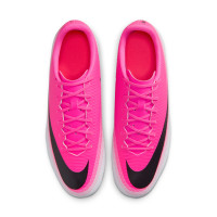 Nike Mercurial Vapor 17 Club (MG) Gras / Kunstgras Voetbalschoenen Felroze Wit Zwart
