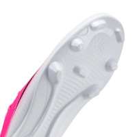Nike Mercurial Vapor 17 Club (MG) Gras / Kunstgras Voetbalschoenen Felroze Wit Zwart