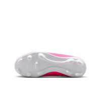 Nike Mercurial Superfly 11 Club (MG) Gras / Kunstgras Voetbalschoenen Kids Felroze Wit Zwart