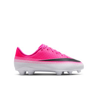 Nike Mercurial Vapor 17 Club (MG) Gras / Kunstgras Voetbalschoenen Kids Felroze Wit Zwart