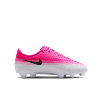 Nike Mercurial Vapor 17 Club (MG) Gras / Kunstgras Voetbalschoenen Kids Felroze Wit Zwart