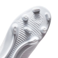 Nike Mercurial Vapor 17 Club (MG) Gras / Kunstgras Voetbalschoenen Kids Felroze Wit Zwart