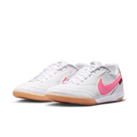 Nike Tiempo Street Football Boots Streetgato Premium White Hot Pink Black
