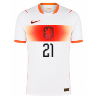 Nike Dutch Team F. De Jong 21 Away Shirt Authentic 2026-2028