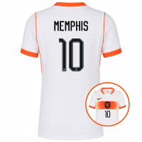 Nike Nederlands Elftal Memphis 10 Uitshirt 2026-2028 Kids