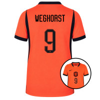 Nike Nederlands Elftal Weghorst 9 Thuisshirt 2026-2028 Kids