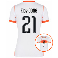 Nike Nederlands Elftal F. De Jong 21 Uitshirt 2026-2028 Dames