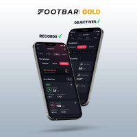 Footbar Meteor Activity Tracker Gold 1 Year Subscription Included