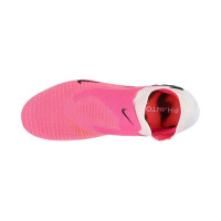 Nike Phantom 6 High Elite (SG) IJzeren-Nop Voetbalschoenen Wit Felroze Zwart