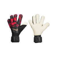 Nike Goalkeeper Gloves Grip3 Vapor Black Bright Red Gold