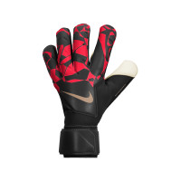 Nike Goalkeeper Gloves Grip3 Vapor Black Bright Red Gold
