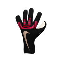 Nike Goalkeeper Gloves Dynamic Fit Black Bright Red Gold
