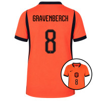 Nike Nederlands Elftal Gravenberch 8 Thuisshirt 2026-2028 Kids