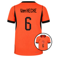 Nike Nederlands Elftal Van Hecke 6 Thuisshirt Authentic 2026-2028 Kids