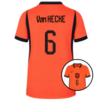 Nike Dutch Team Van Hecke 6 Home Shirt 2026-2028 Kids