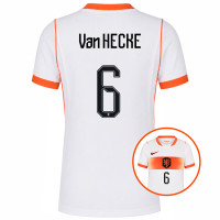Nike Nederlands Elftal Van Hecke 6 Uitshirt 2026-2028 Kids