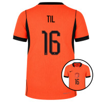 Nike Dutch Team Til 16 Authentic Home Shirt 2026-2028 Kids