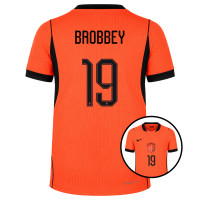 Nike Dutch Team Brobbey 19 Authentic 2026-2028 Kids Home Shirt