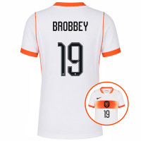 Nike Nederlands Elftal Brobbey 19 Uitshirt 2026-2028 Kids