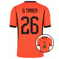 Nike Nederlands Elftal Q. Timber 26 Thuisshirt Authentic 2026-2028