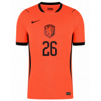 Nike Nederlands Elftal Q. Timber 26 Thuisshirt Authentic 2026-2028