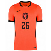 Nike Nederlands Elftal Q. Timber 26 Thuisshirt 2026-2028